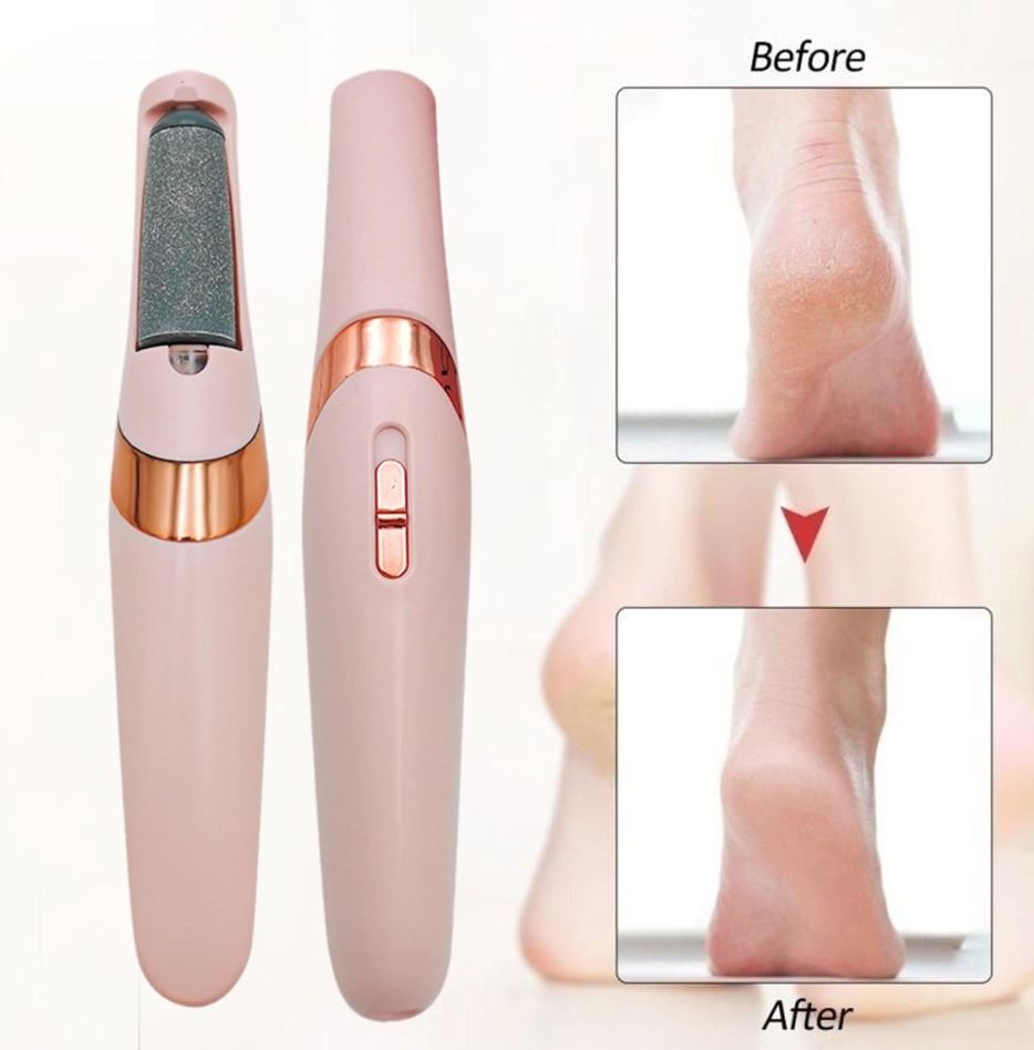 Lima de pies eléctrica