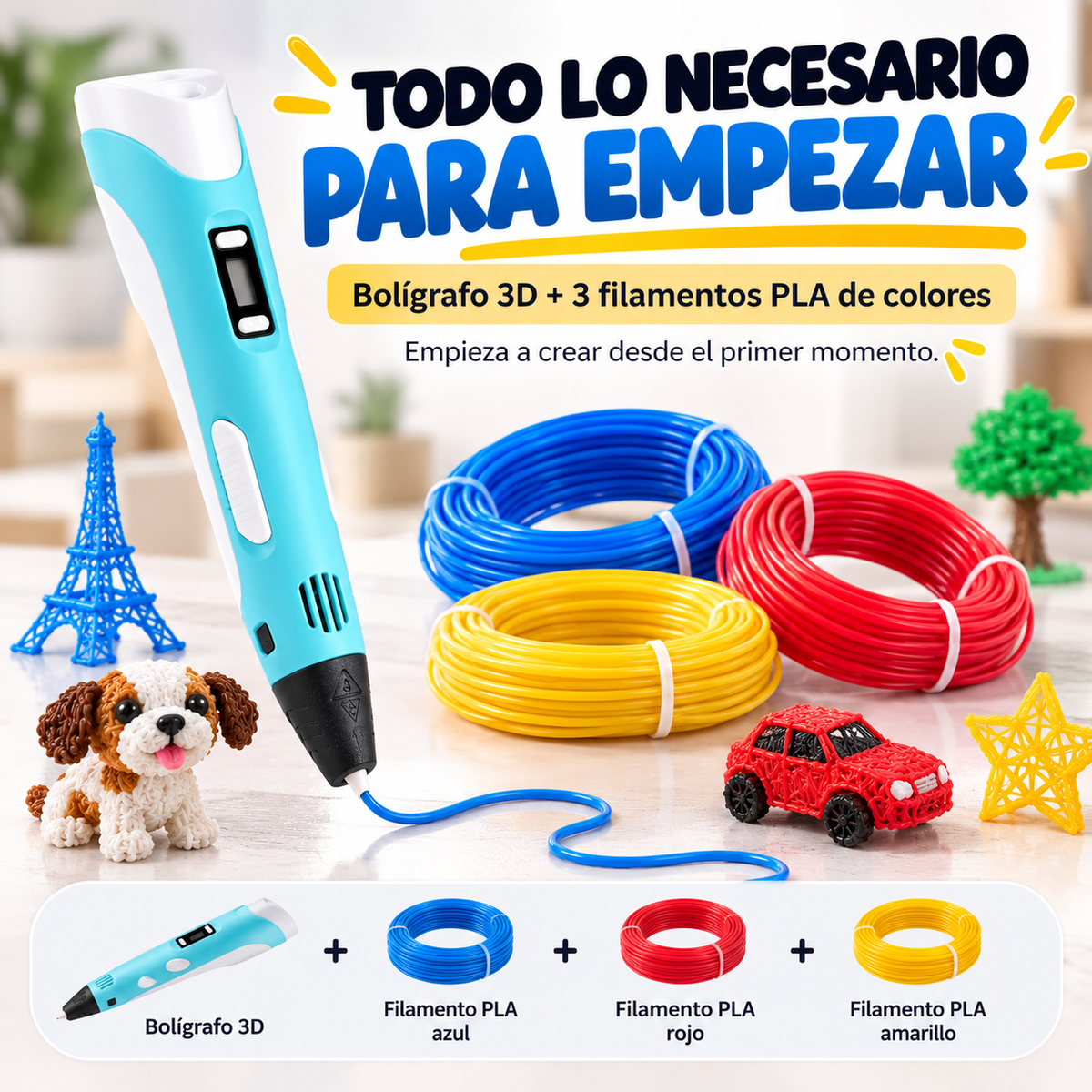 Bolígrafo 3D
