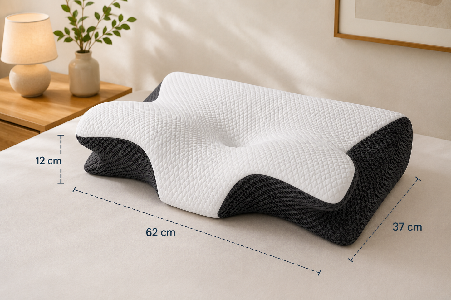 Almohada cervical ergonómica