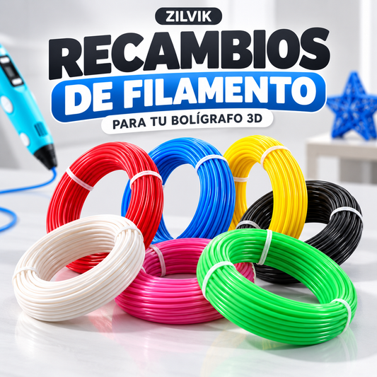 Pack de Filamentos Bolígrafo 3D