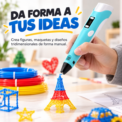 Bolígrafo 3D