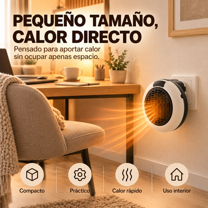 Calefactor termocerámico portátil
