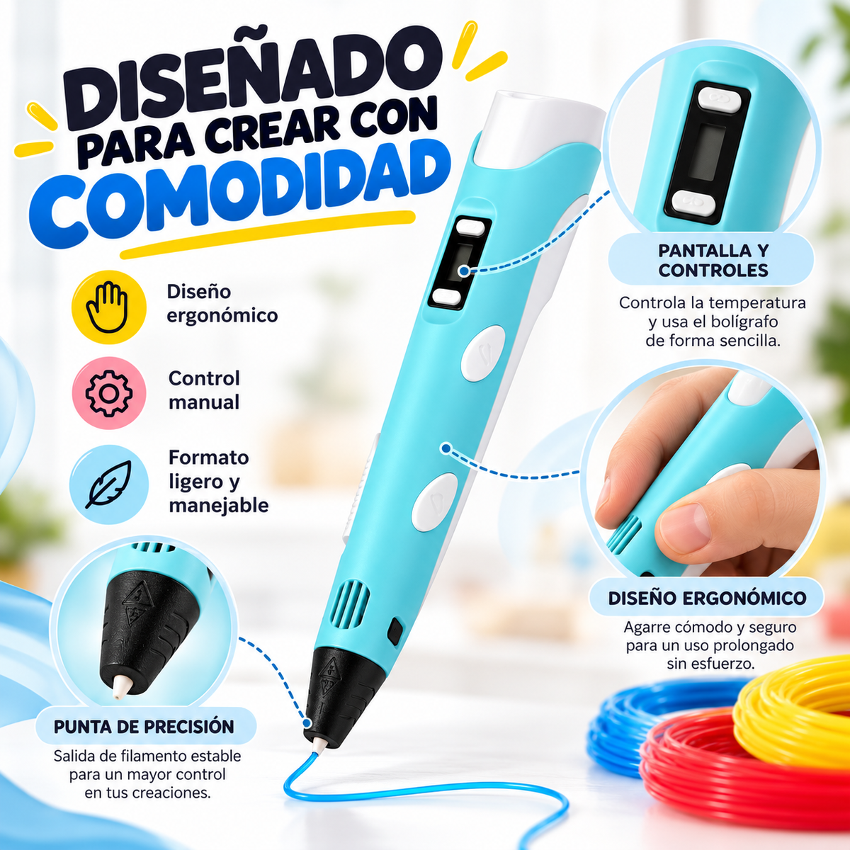 Bolígrafo 3D