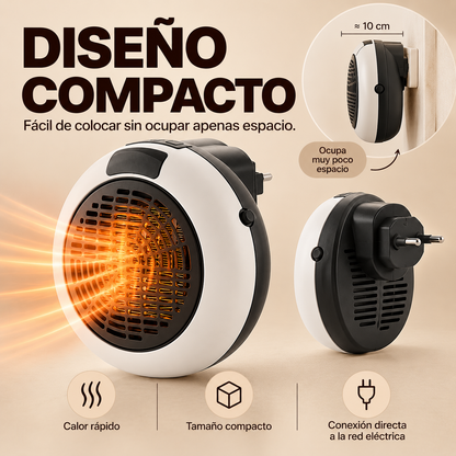 Calefactor termocerámico portátil
