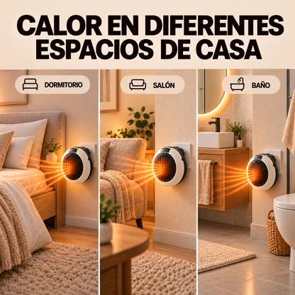 Calefactor termocerámico portátil