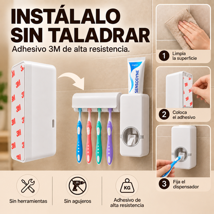 Dispensador pasta de dientes