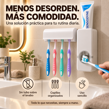 Dispensador pasta de dientes
