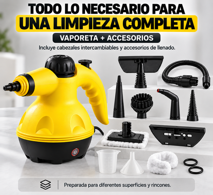 Limpiador a Vapor Multi-Superficie