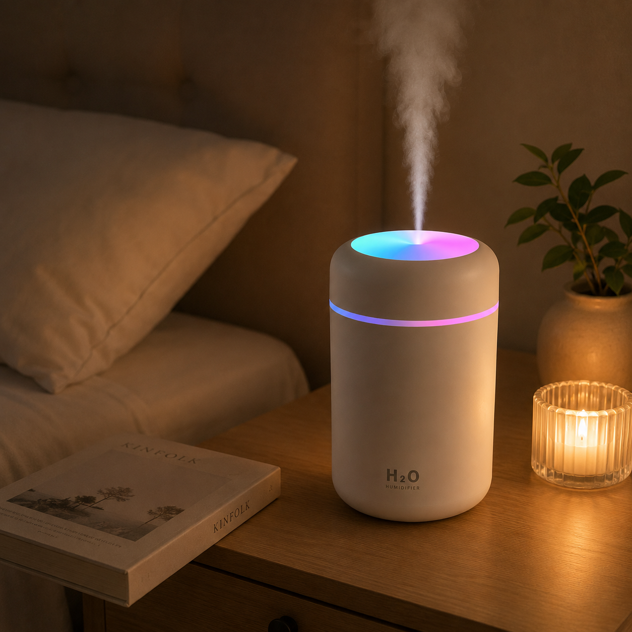Humidificador LED