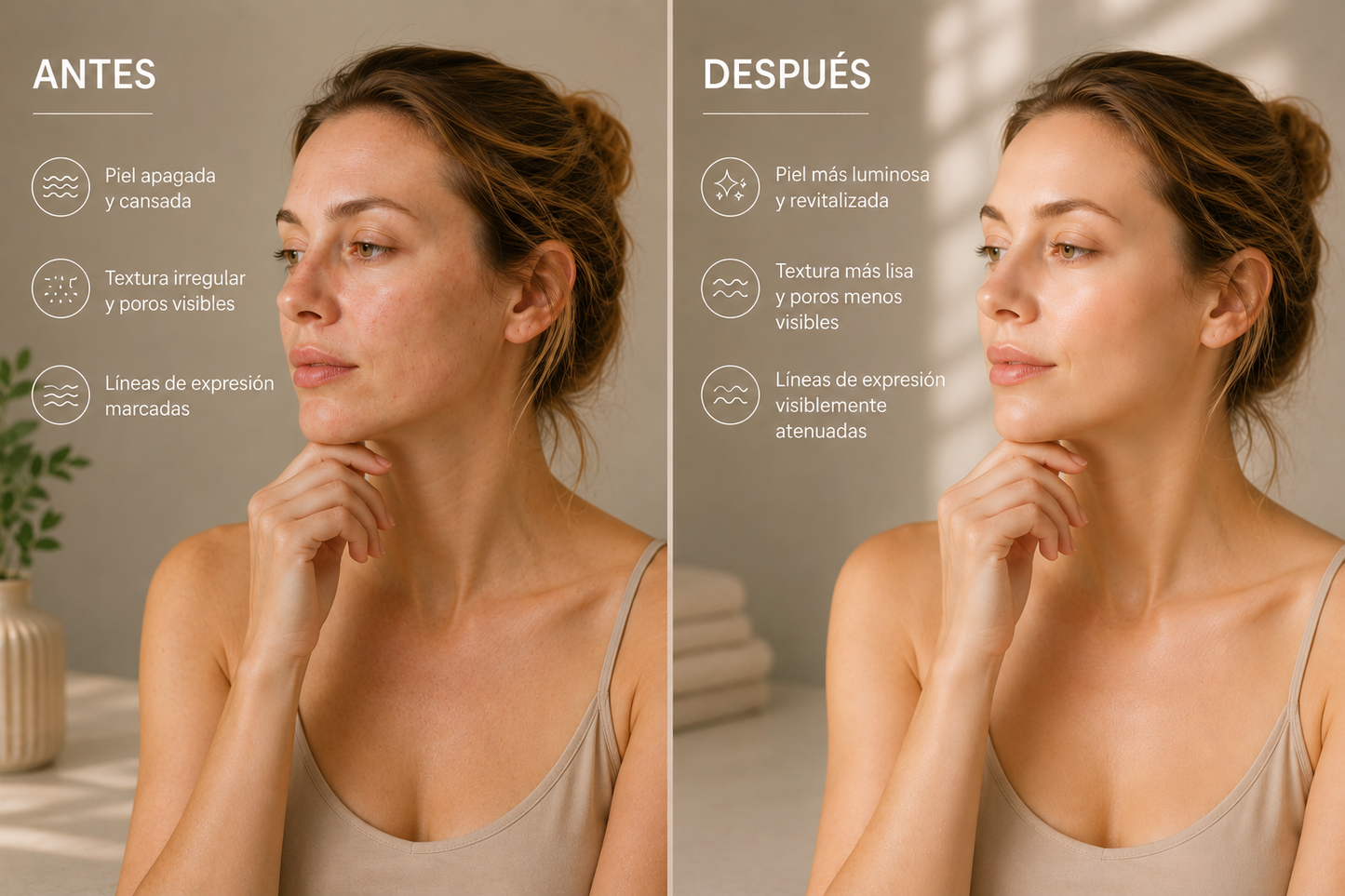 Mascara facial LED