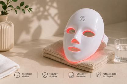 Mascara facial LED