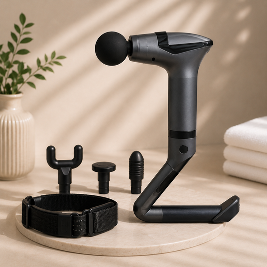 Pistola de Masaje Muscular Multifunción