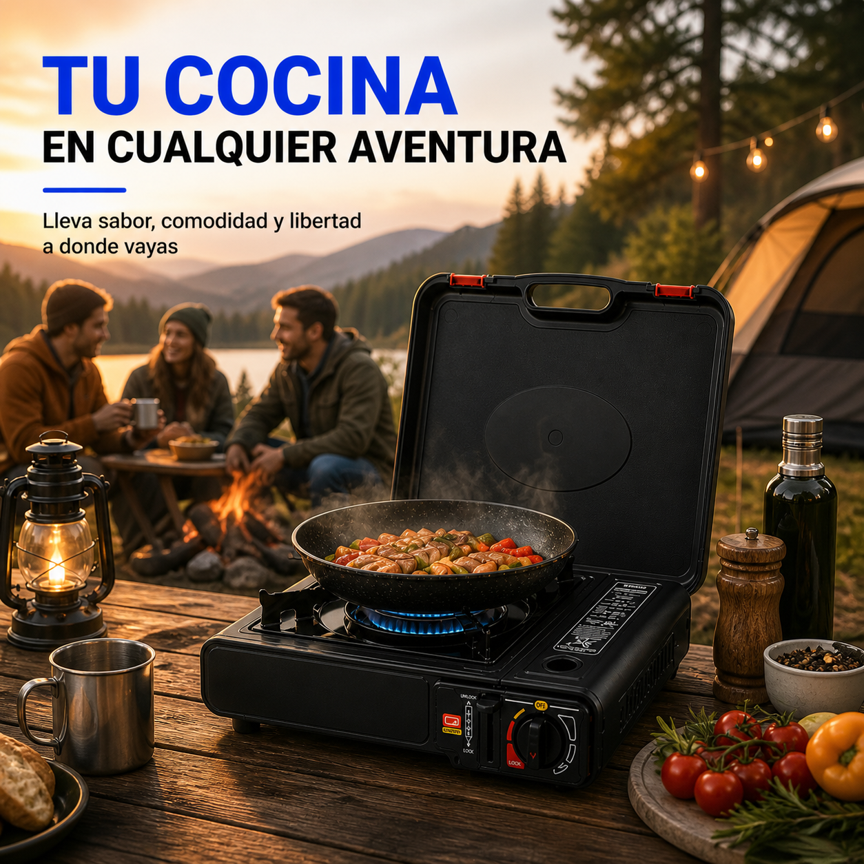 Camping Gas Portátil