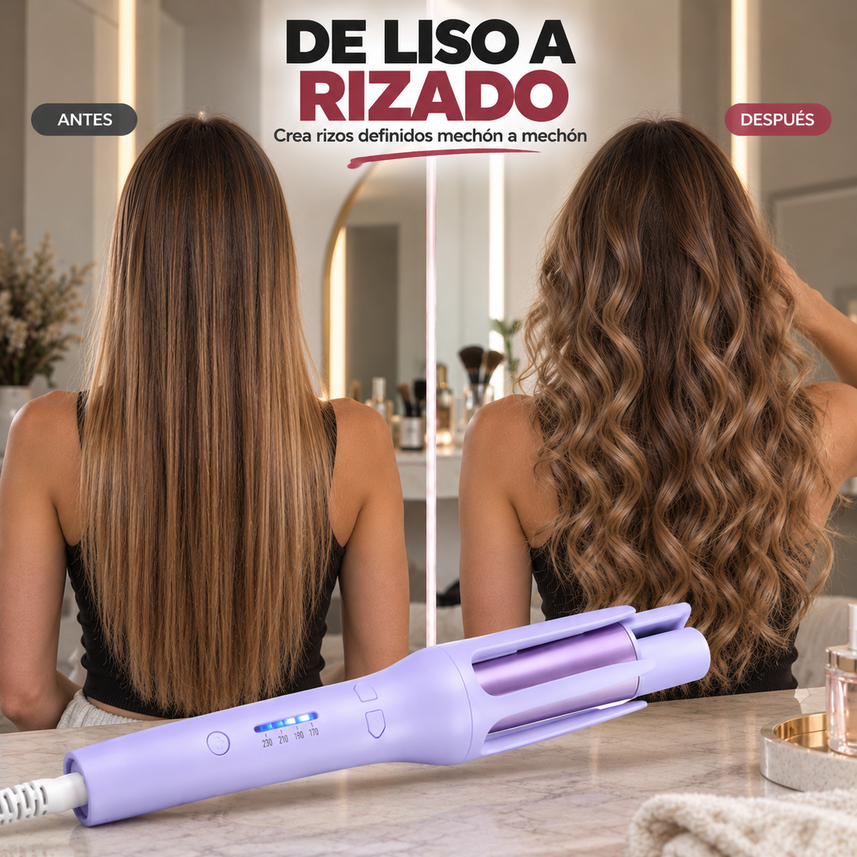 Rizador de pelo 3 en 1