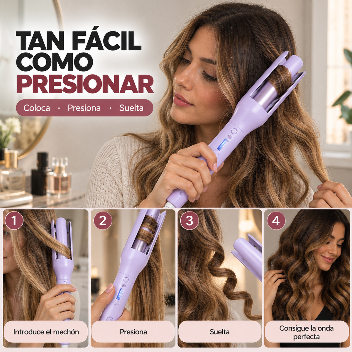 Rizador de pelo 3 en 1