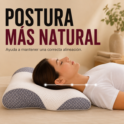 Almohada de apoyo cervical viscoelástica