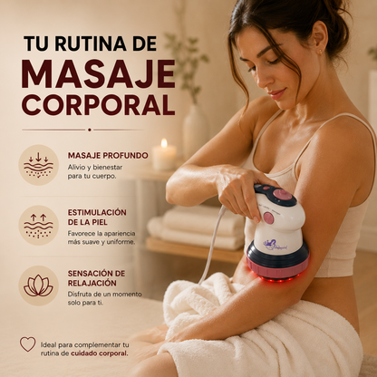 Masajeador anticelulítico con luz infrarroja 5 en 1