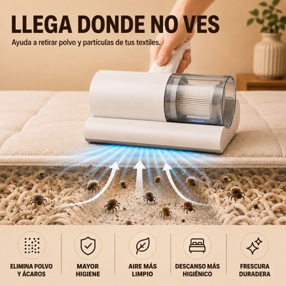 Aspiradora Antiácaros UV Portátil