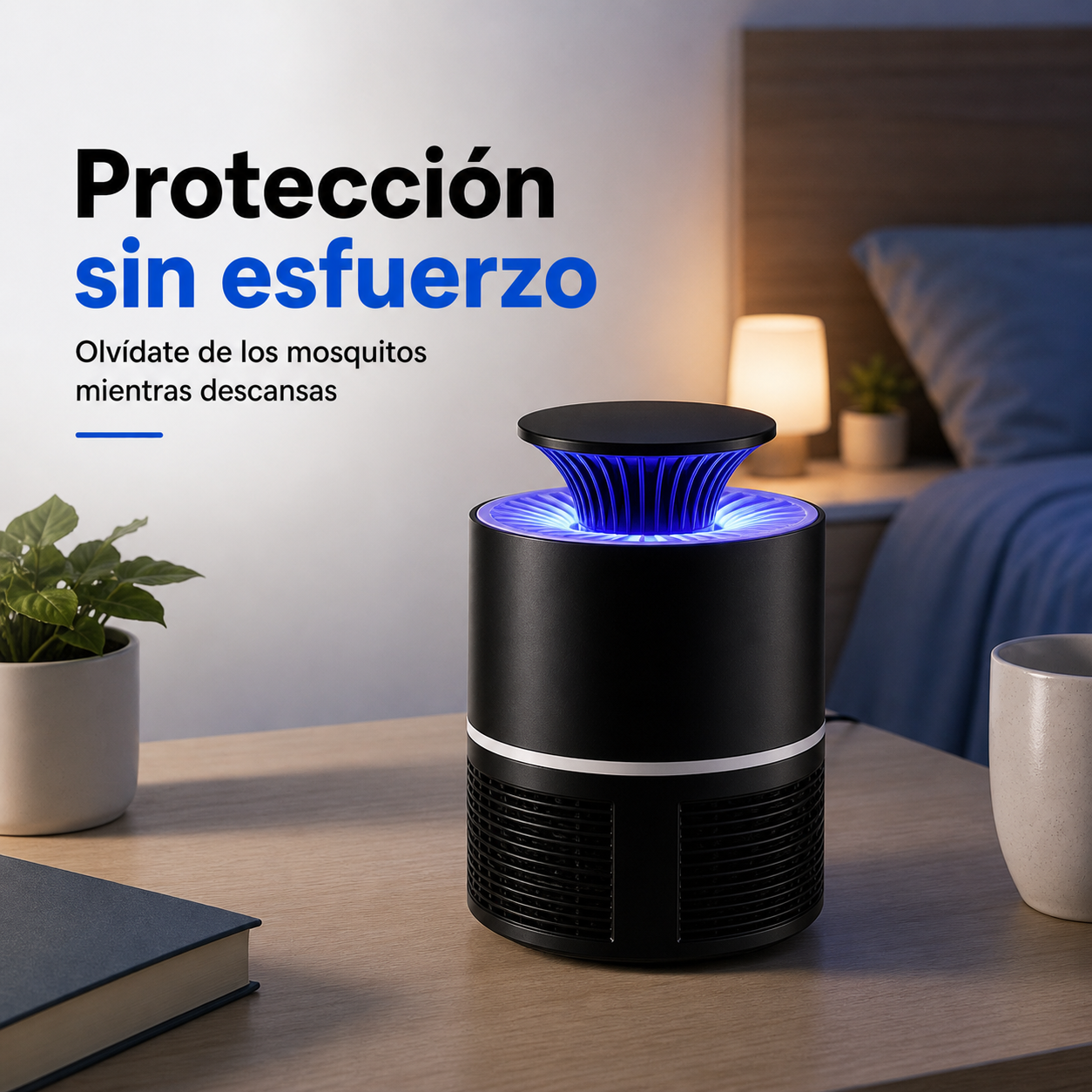 Lámpara antimosquitos por succión™